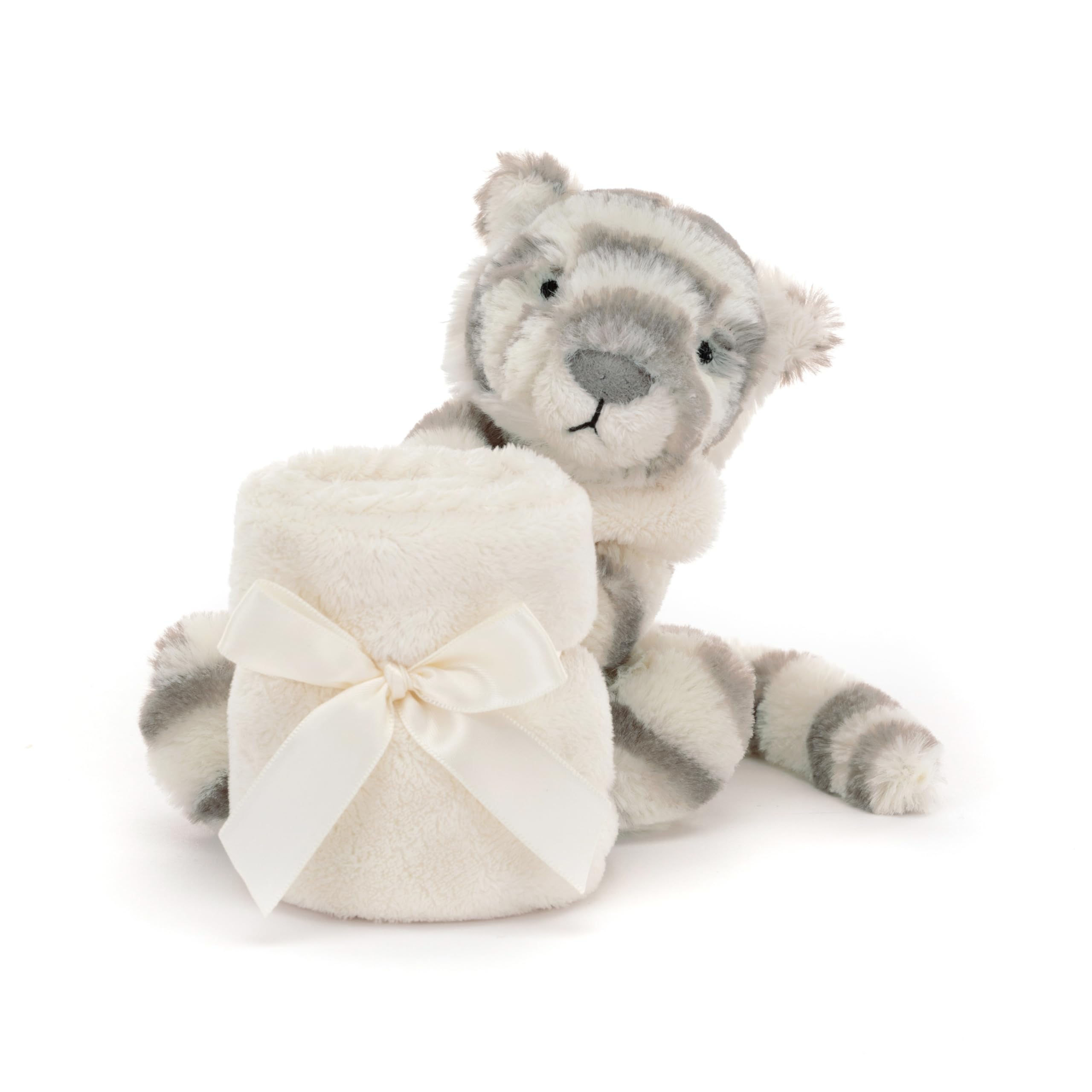 Amazon.co.jp: Jellycat Bashful Snow Tiger Soother ぬいぐるみ 13.5